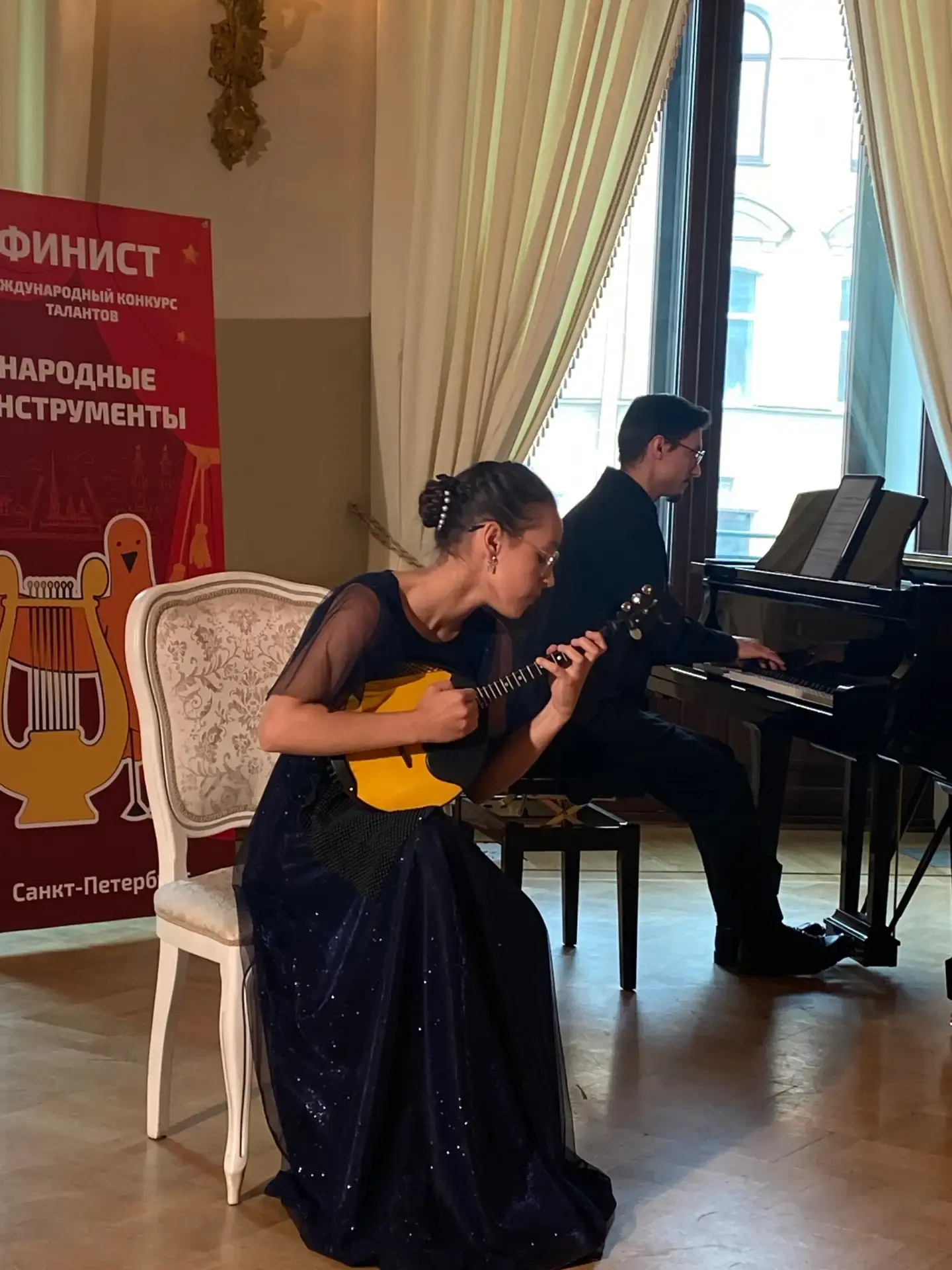 📜В Санкт - Петербурге в Золотом зале особняка Мясникова состоялся Международный конкурс талантов "Ф