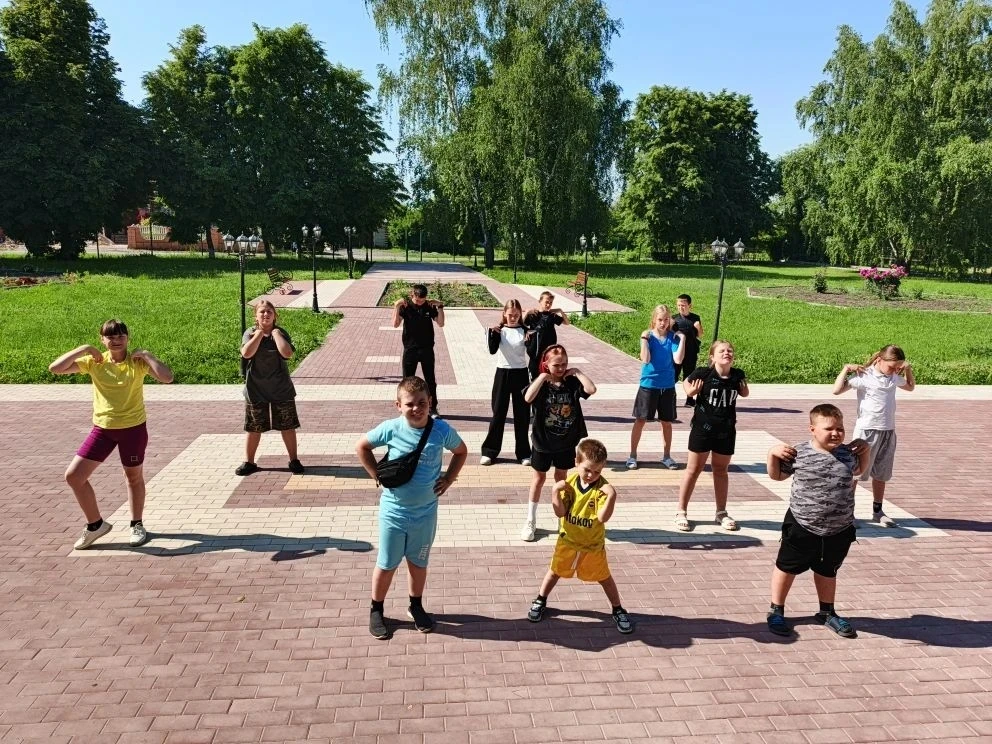 10 день в лагере дневного пребывания "Спортландия" «Время первых» - День России🇷🇺