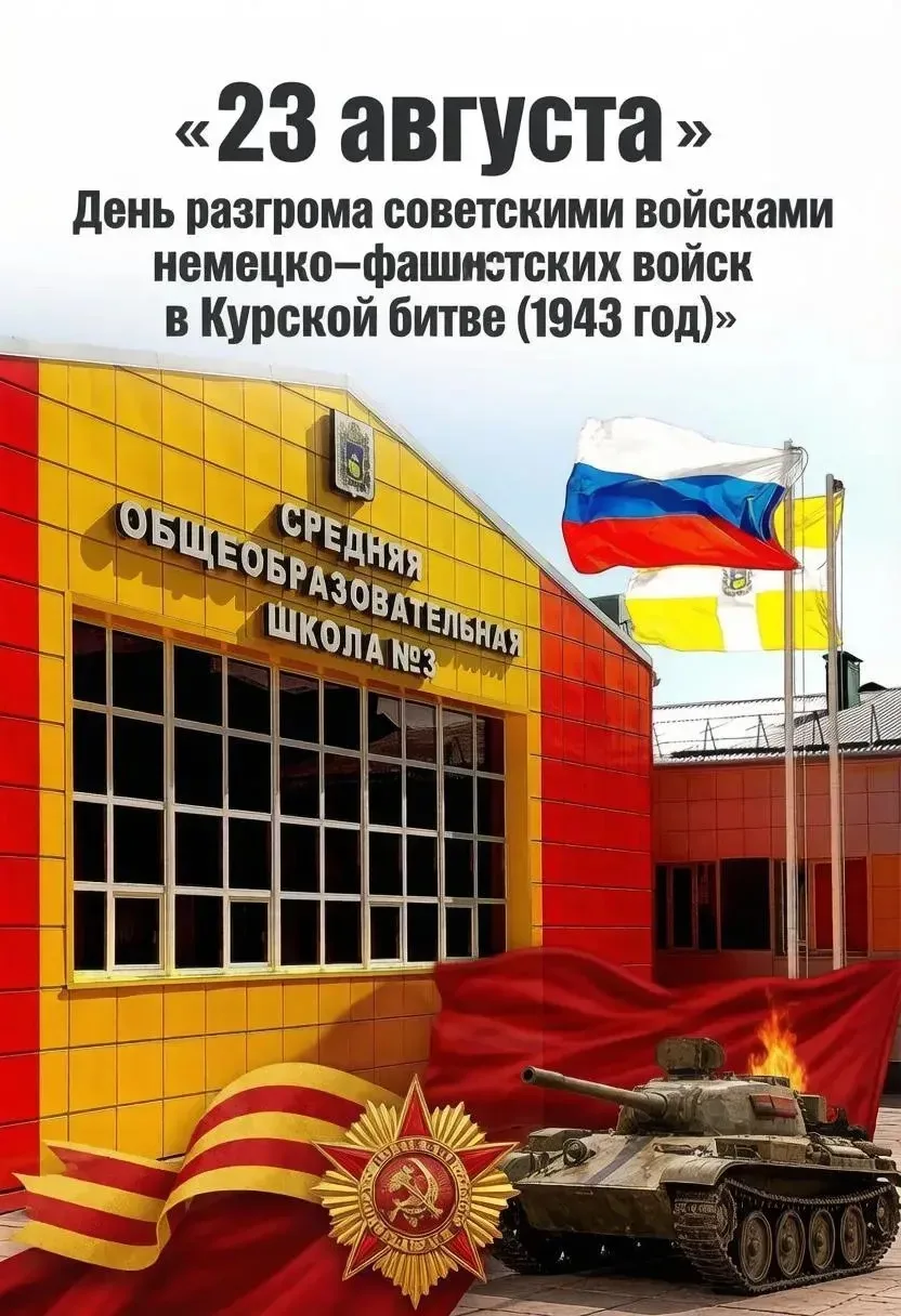23 августа - День разгрома советскими войсками немецко-фашистских войск