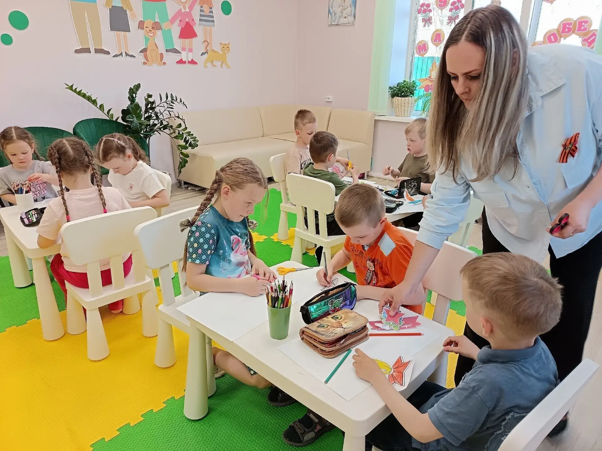 Жуковка | Брянская область🏡  🔹 Сегодня в нашем кружке «Рукоделкино» царила особая атмосфера: ребята 