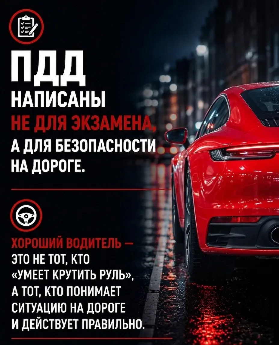 🚦 Безопасность на дороге начинается со знаний