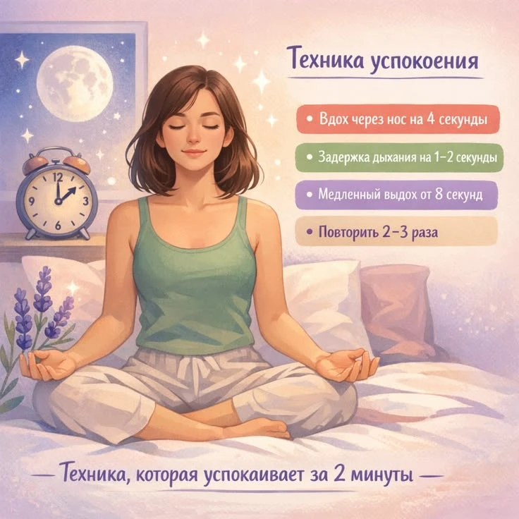 Делюсь тут инструкцией. Техника как успокоиться.