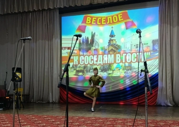 19 мая в ЦКР с. Веселое прошла концертная программа в рамках проекта  «В гости к соседя...