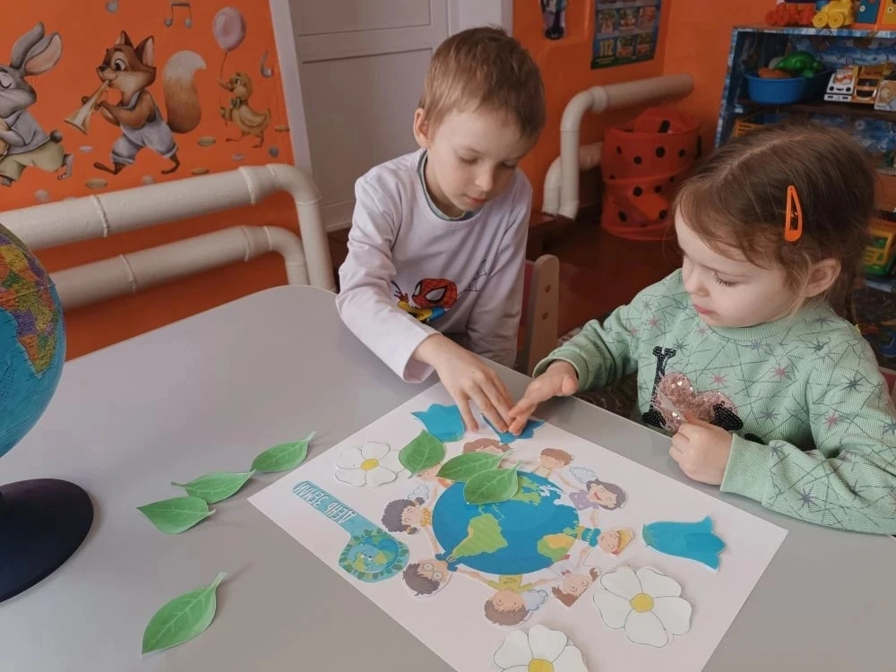 🌎День Земли: учимся беречь планету вместе! 🌏    В честь Международного дня Земли, и, работая по план
