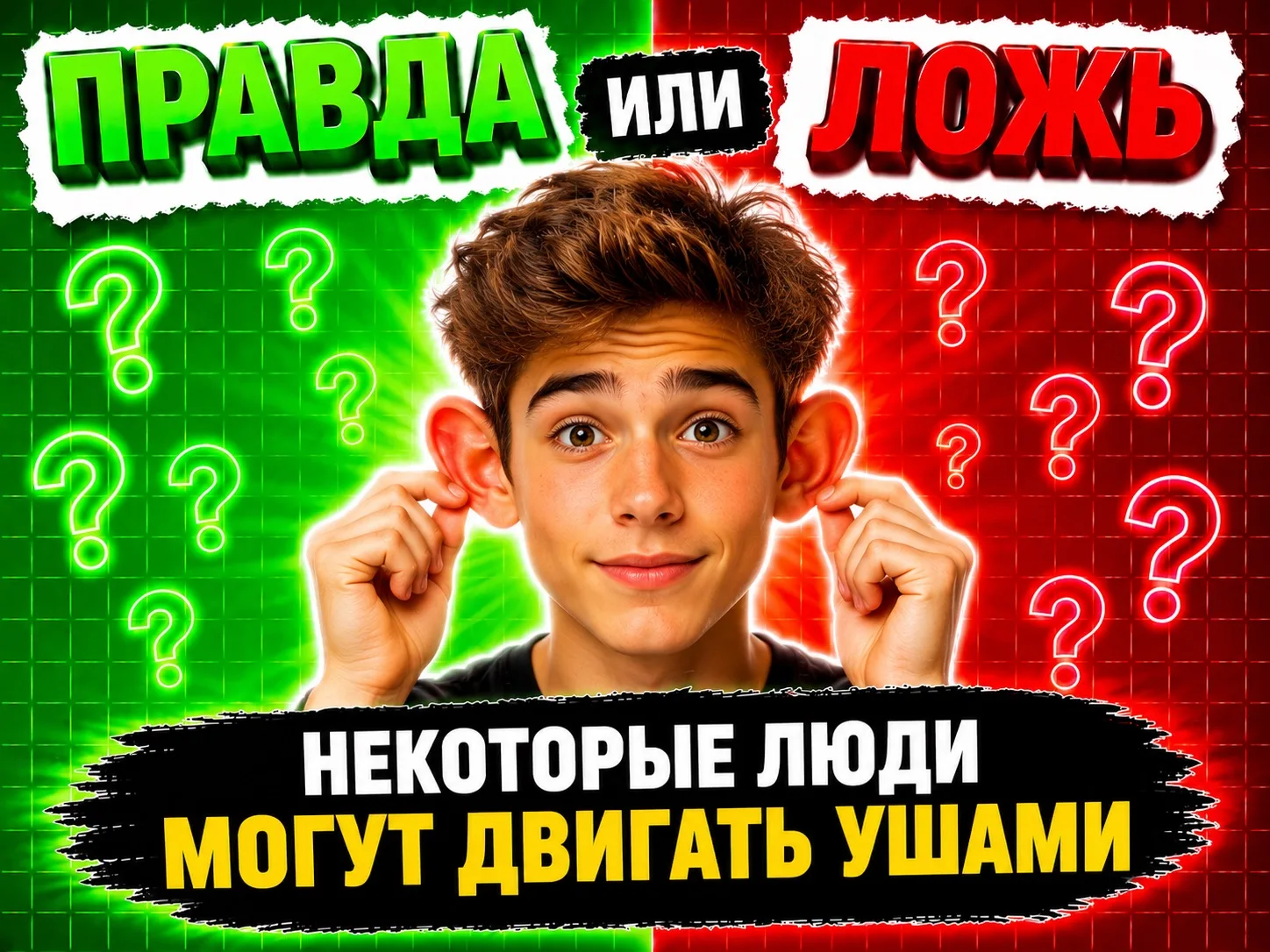 Некоторые люди могут двигать ушами