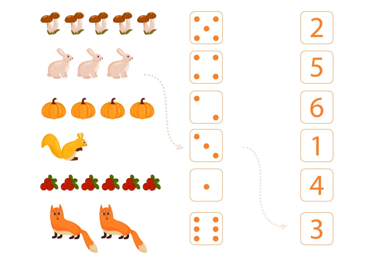 Счет для дошкольников 🦊