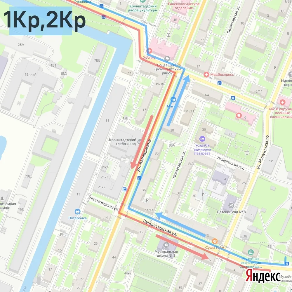 В связи с невозможностью проезда по Тулонской аллеи, г. Кронштадт временно изменены тра...