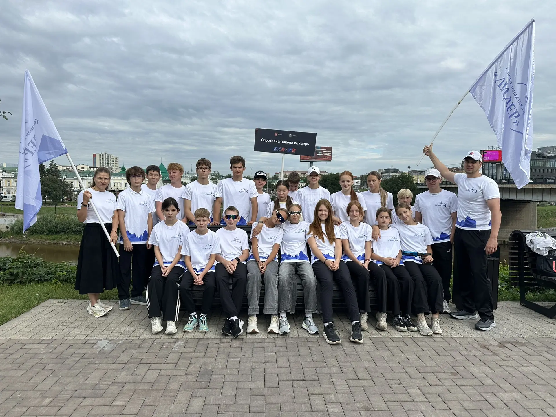 🏆 Спорт — это сила! Гордость «Лидера» на главном параде города! 🏆