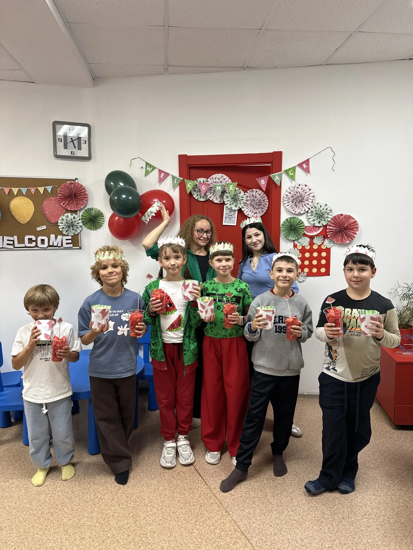 🍉 Ярко проводили лето в Mergina School!