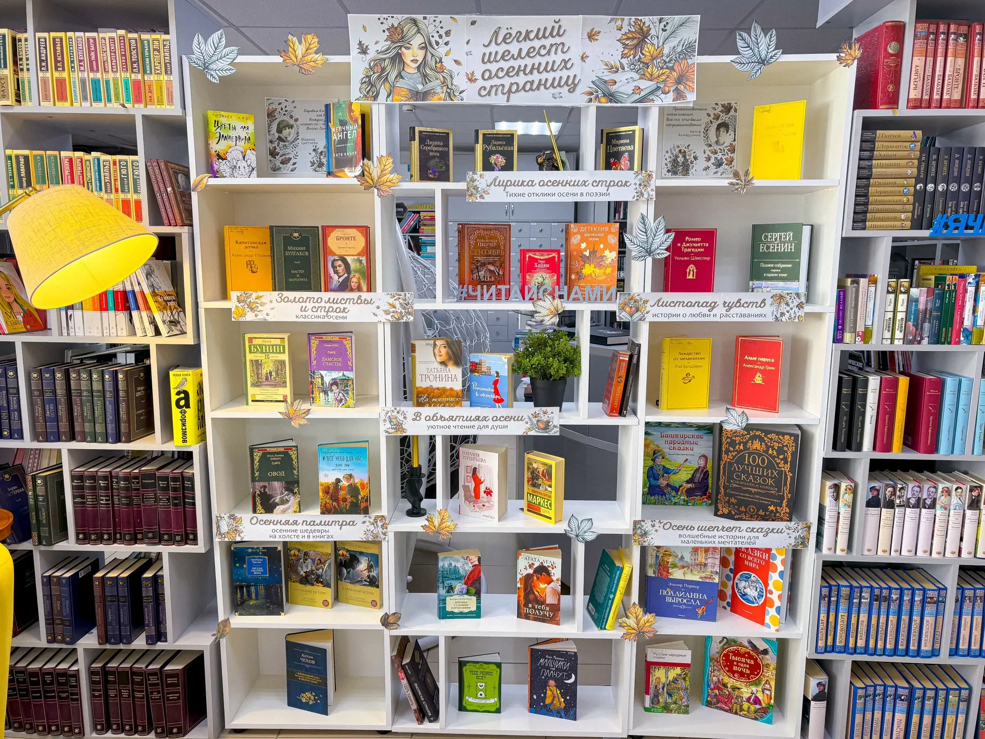 Время наслаждаться тёплой атмосферой и интересными книгами!🍂