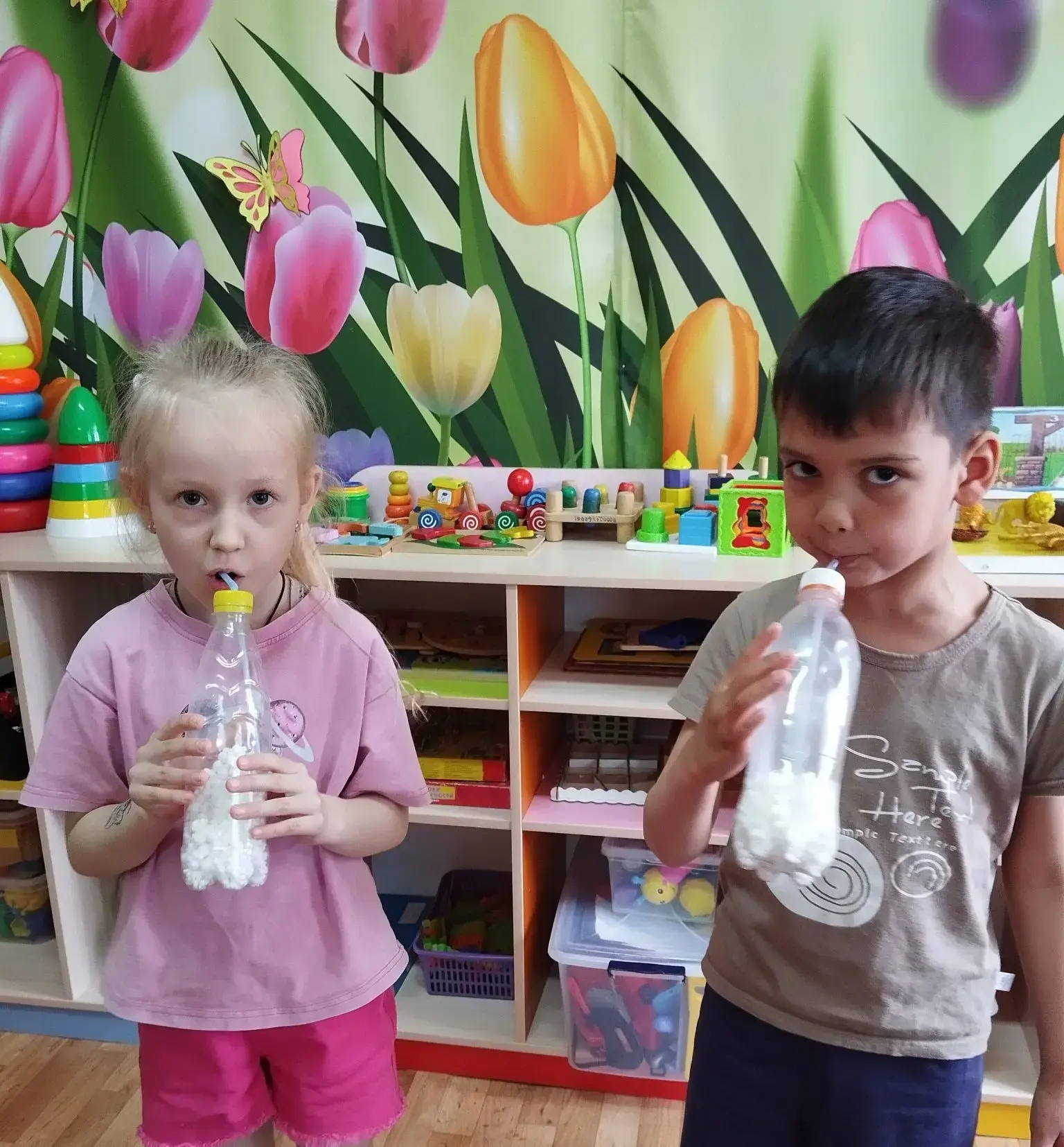 " Волшебные свойства камня, соли и мыльных пузырей".