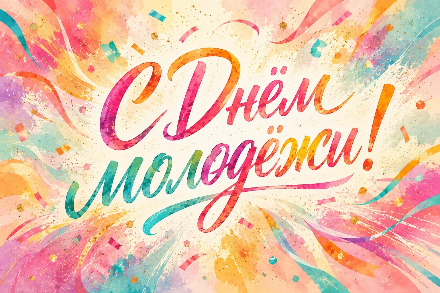 С Днём молодёжи! 🎉