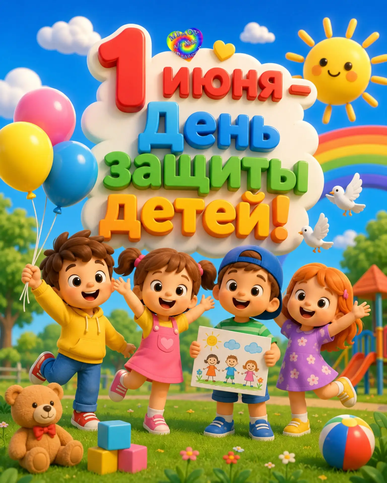 🧒🏼👦🏻ДЕНЬ ЗАЩИТЫ ДЕТЕЙ❤️