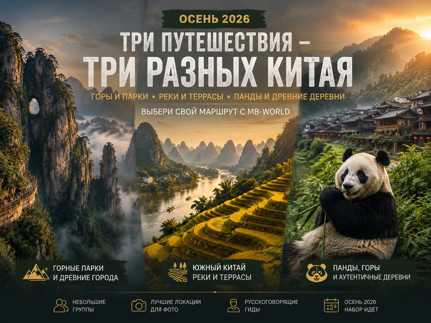 ТРИ ПУТЕШЕСТВИЯ — ТРИ РАЗНЫХ КИТАЯ