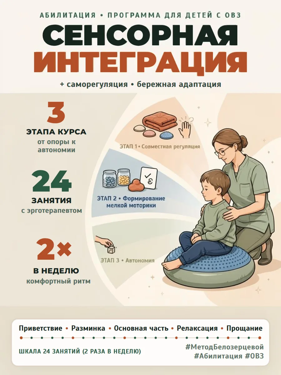 ✉️ ПРОГРАММА ДЛЯ ДЕТЕЙ С ОВЗ