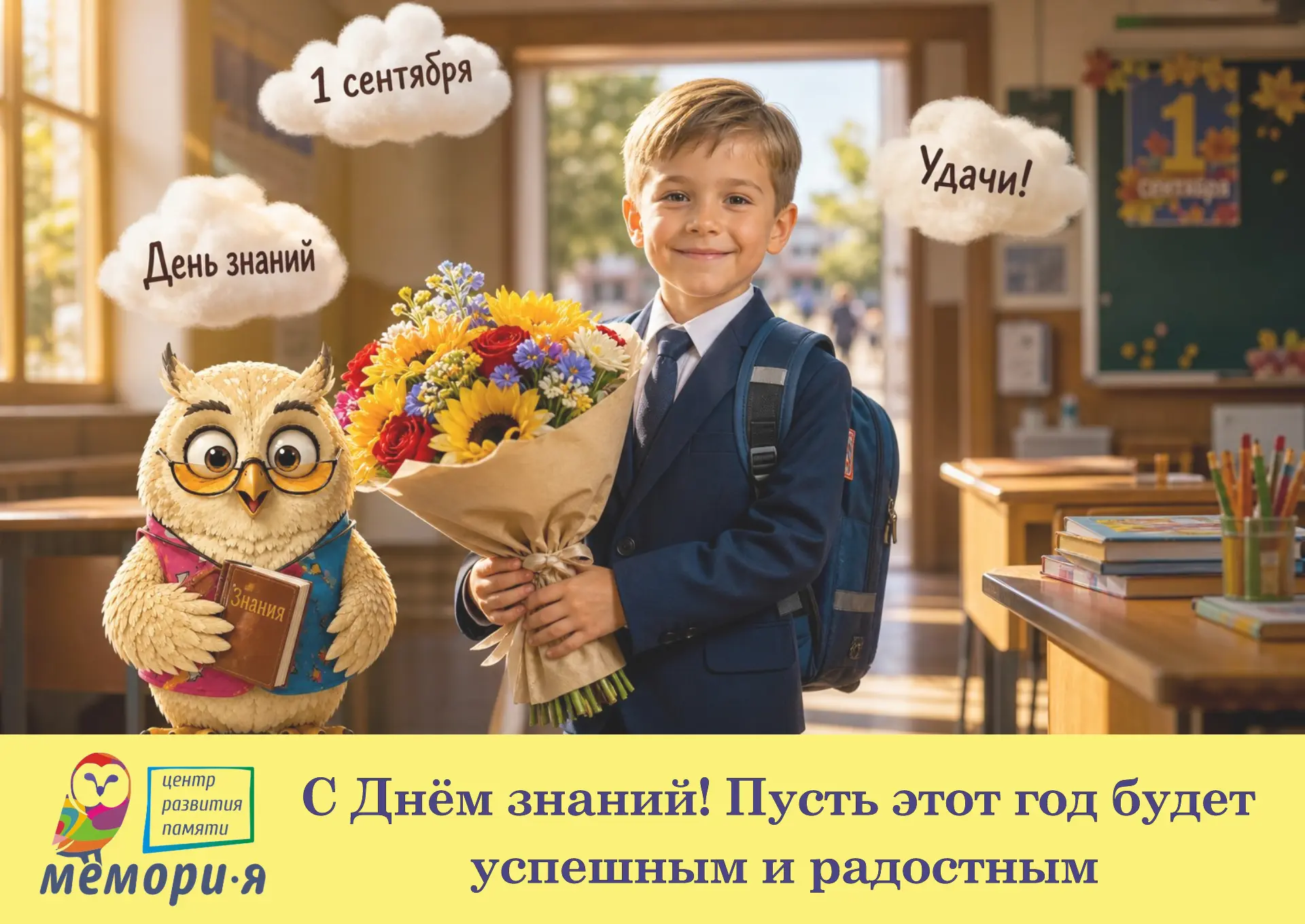 Друзья, с 1 сентября!