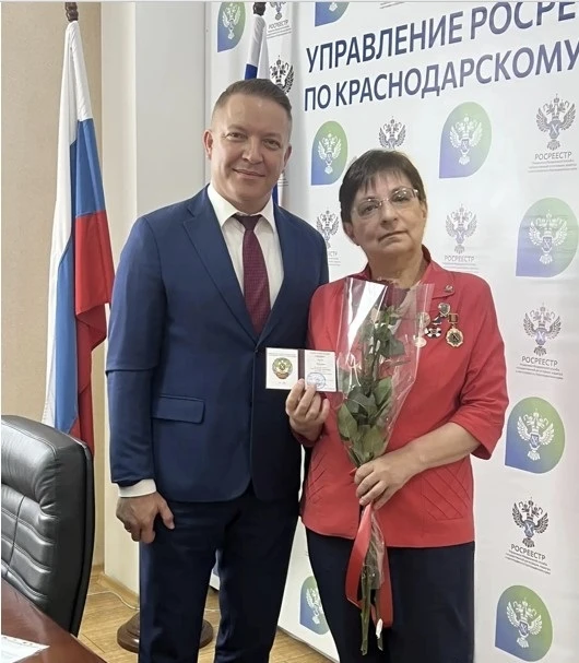 🏅💐Сегодня руководитель Управления Росреестра по Краснодарскому краю Александр Александрович Долгов