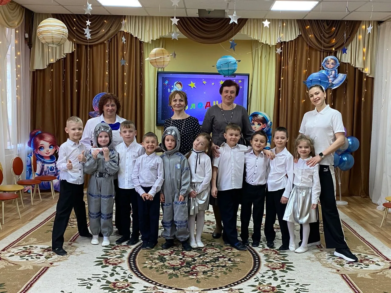 ✨Дорогие друзья!

В группе "Золотой ключик" прошло удивительное музыкально-спортивное развлечение 🚀