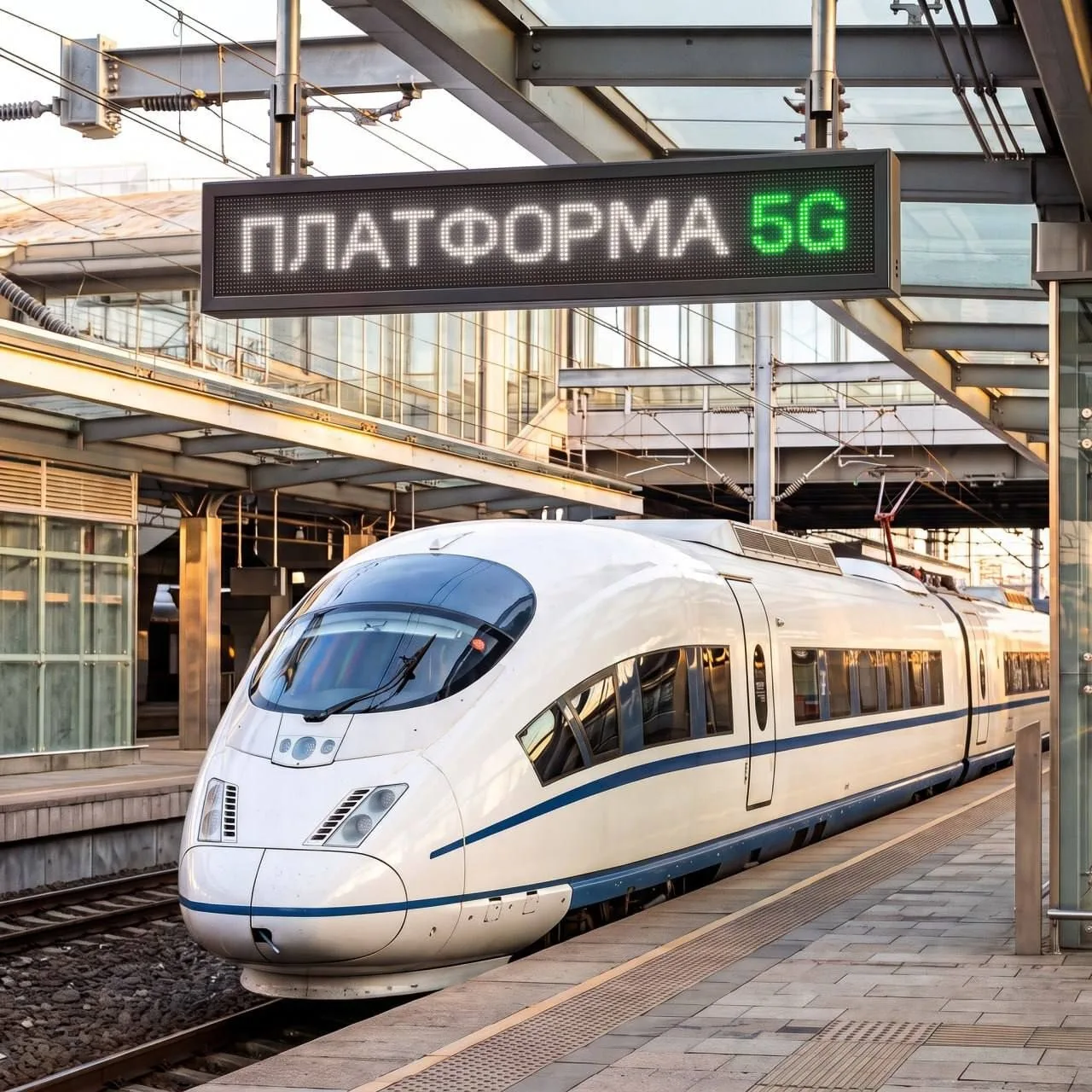 МегаФон запустил 5G на Киевском и Ленинградском вокзалах в Москве и на Московском вокза...