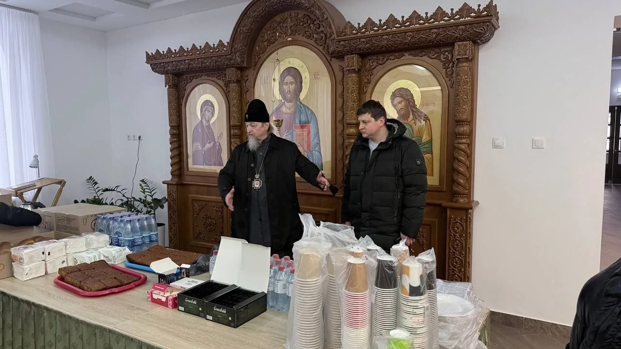 ⚡️ В Марфо-Мариинском монастыре в Белгороде развернули пункт обогрева для жителей города  Там органи