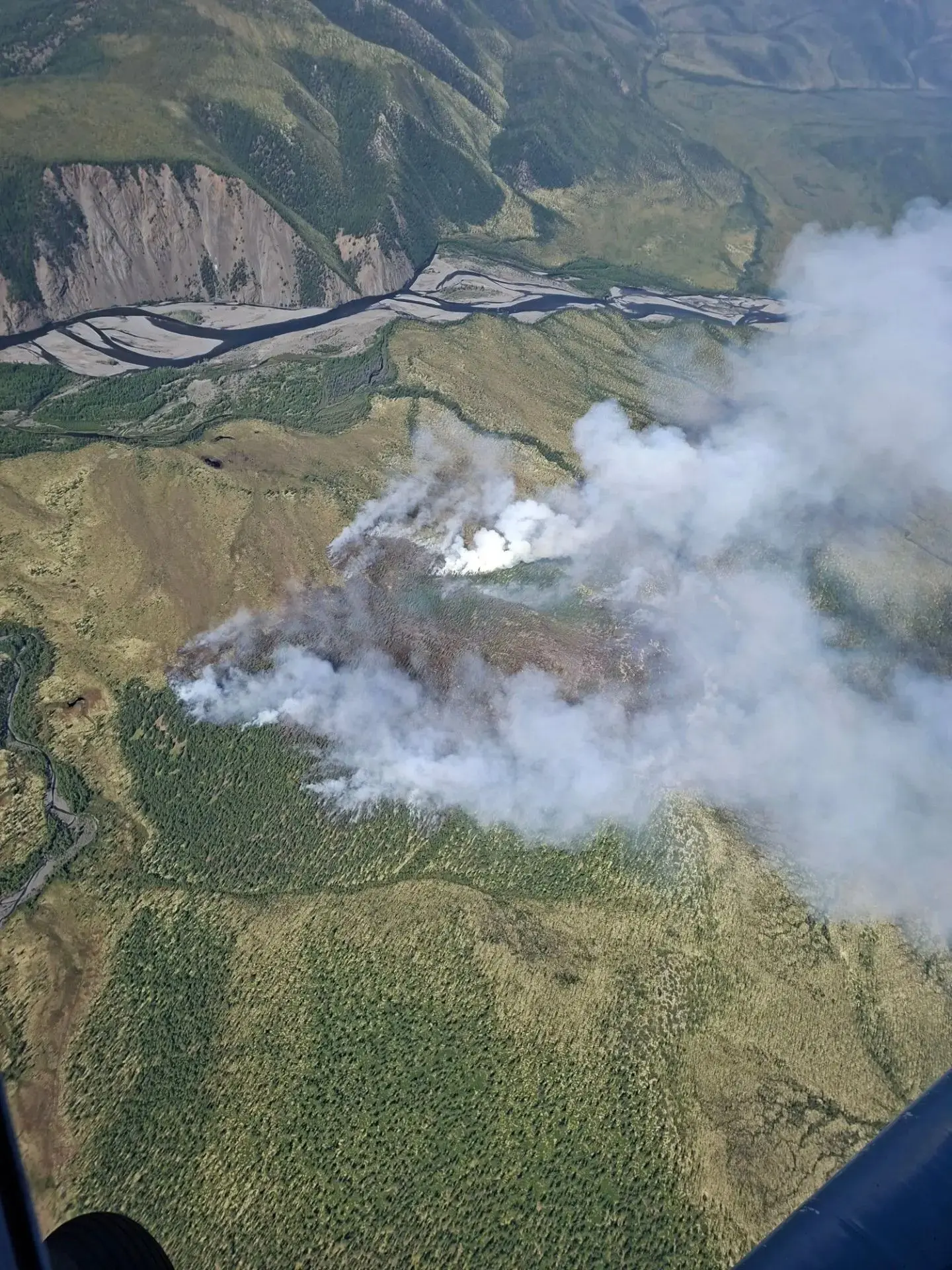 🔥🌲В Оймяконском улусе обнаружен лесной пожар