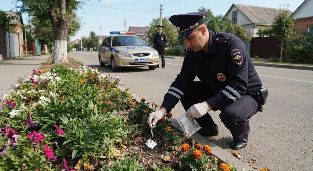 🚔 В Староминской у мужчины изъяли почти 2 грамма наркотика