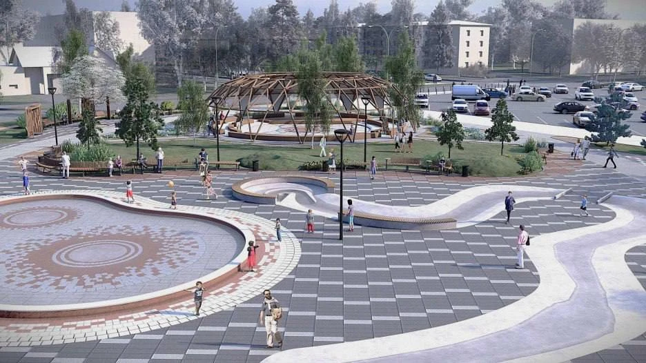 🌳 ⛲️ На Южном преобразят общественное пространство «три в одном»