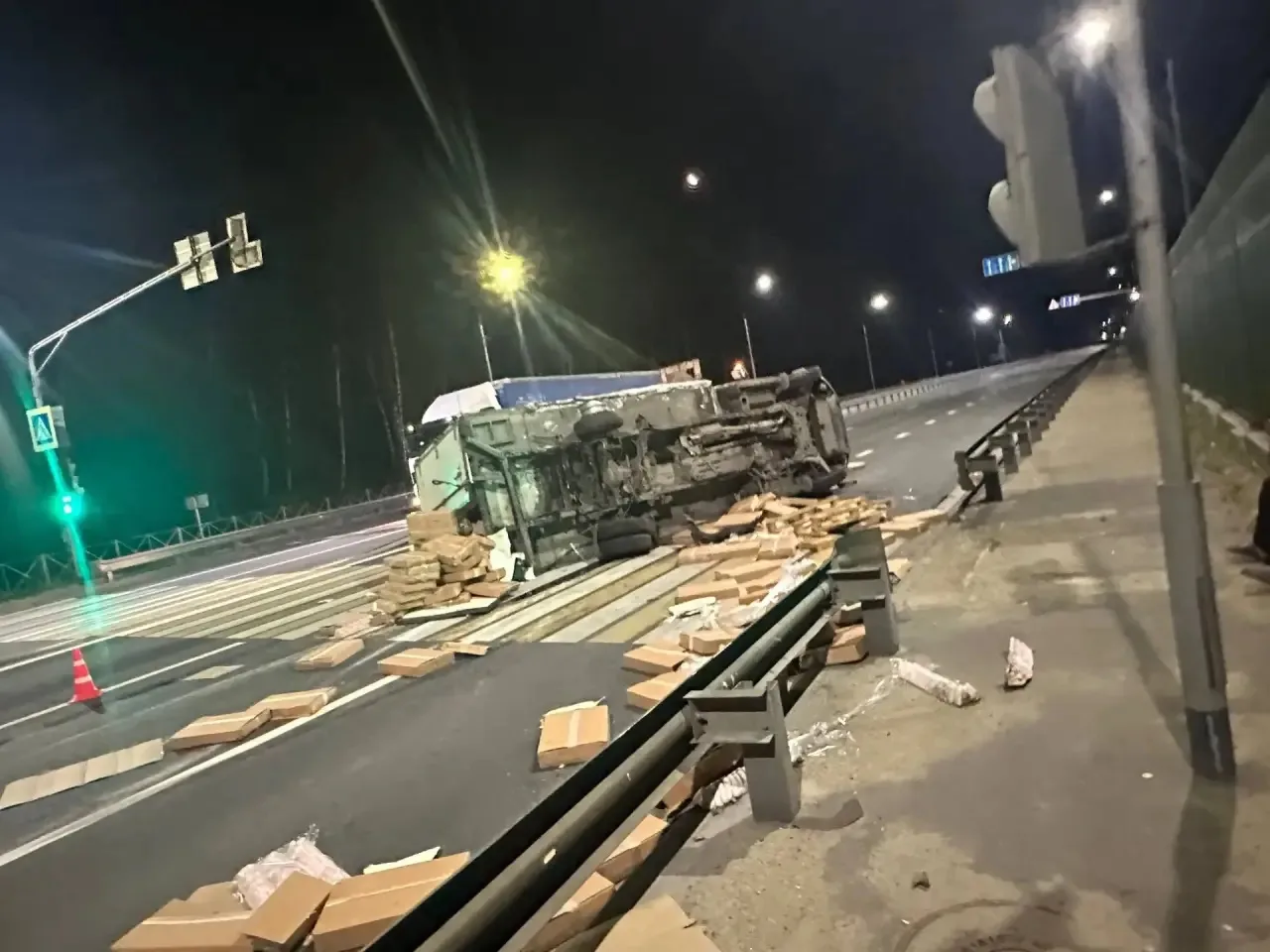 Сейчас ДТП на 108 трассе, поворот на Судимлю