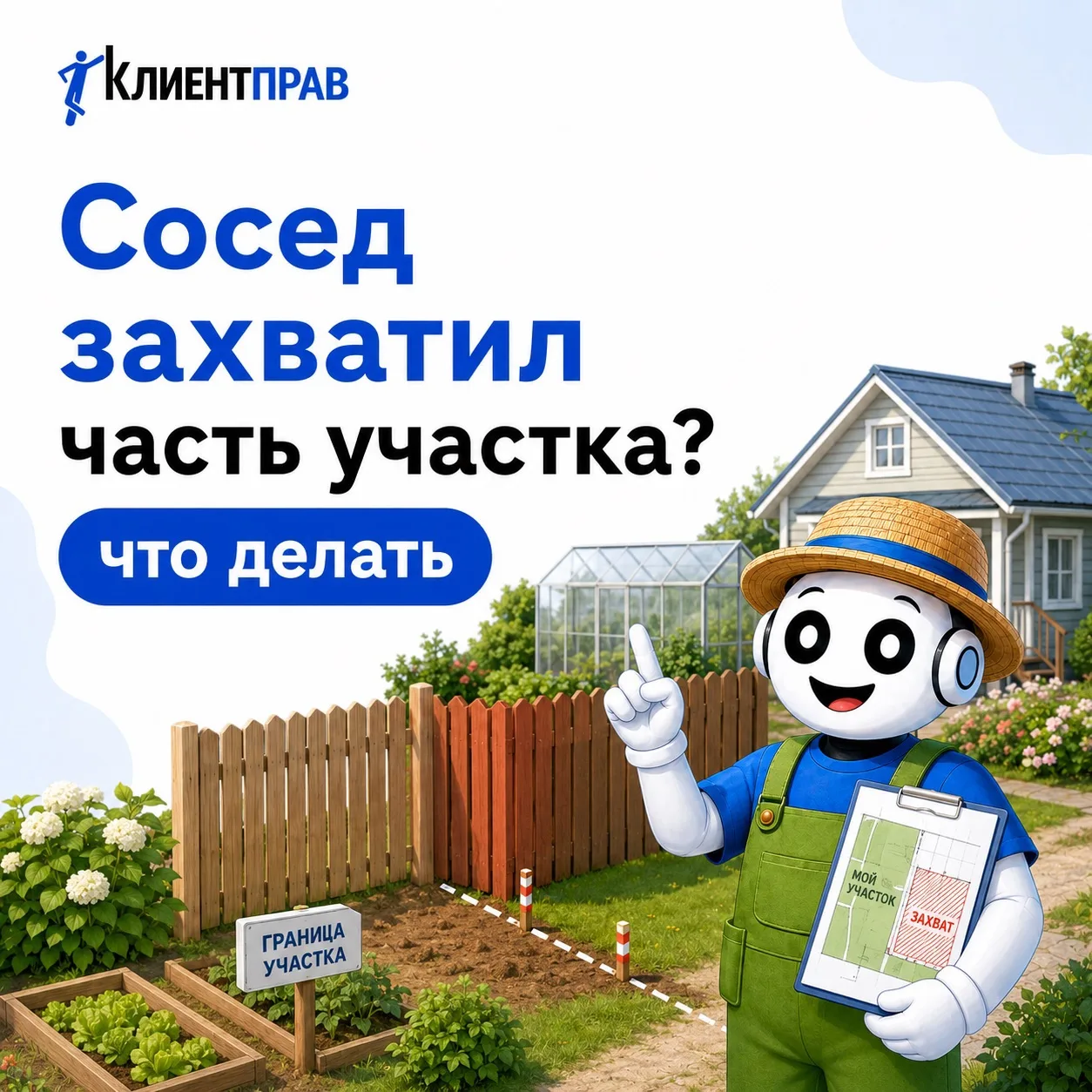 🏡 Сосед залез на ваш участок: что делать

Забор внезапно «переехал», сосед поставил сарай слишком б