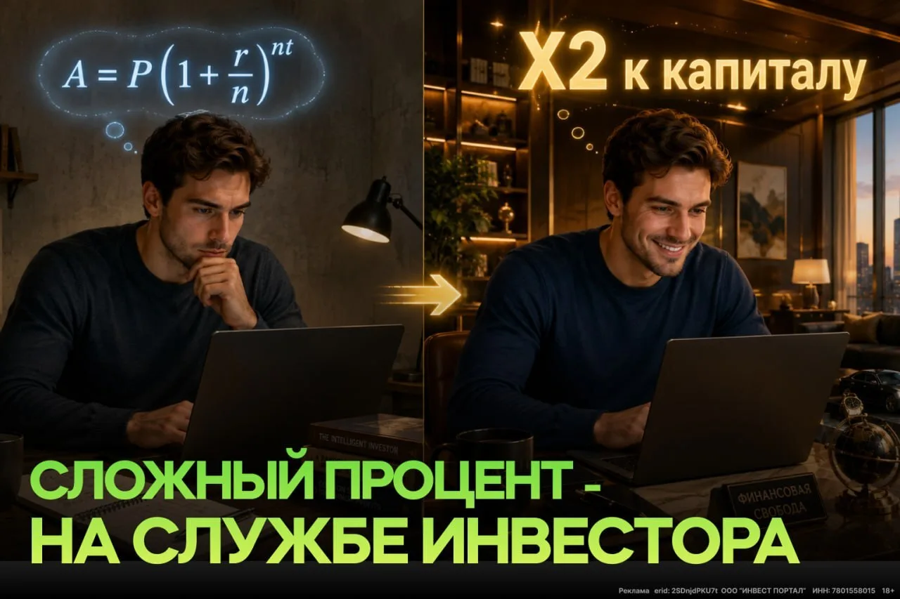 📊 Сколько времени нужно, чтобы удвоить капитал?