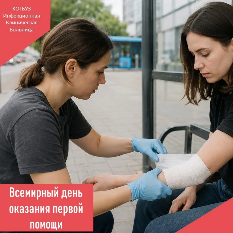 🩺 12 сентября — Всемирный день оказания первой помощи
