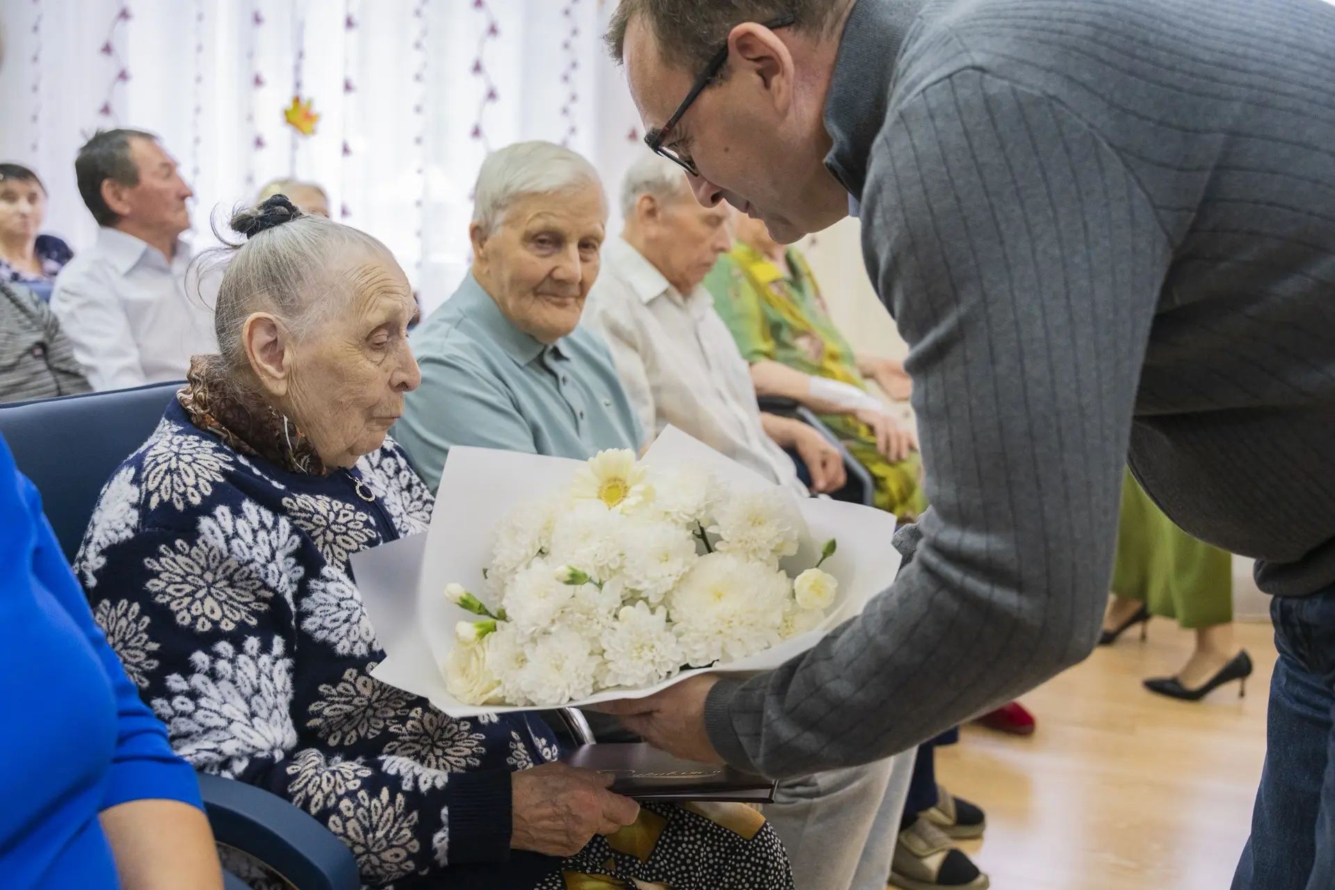 3 октября 95 лет исполнилось Антониде Николаевне Аксеновой.