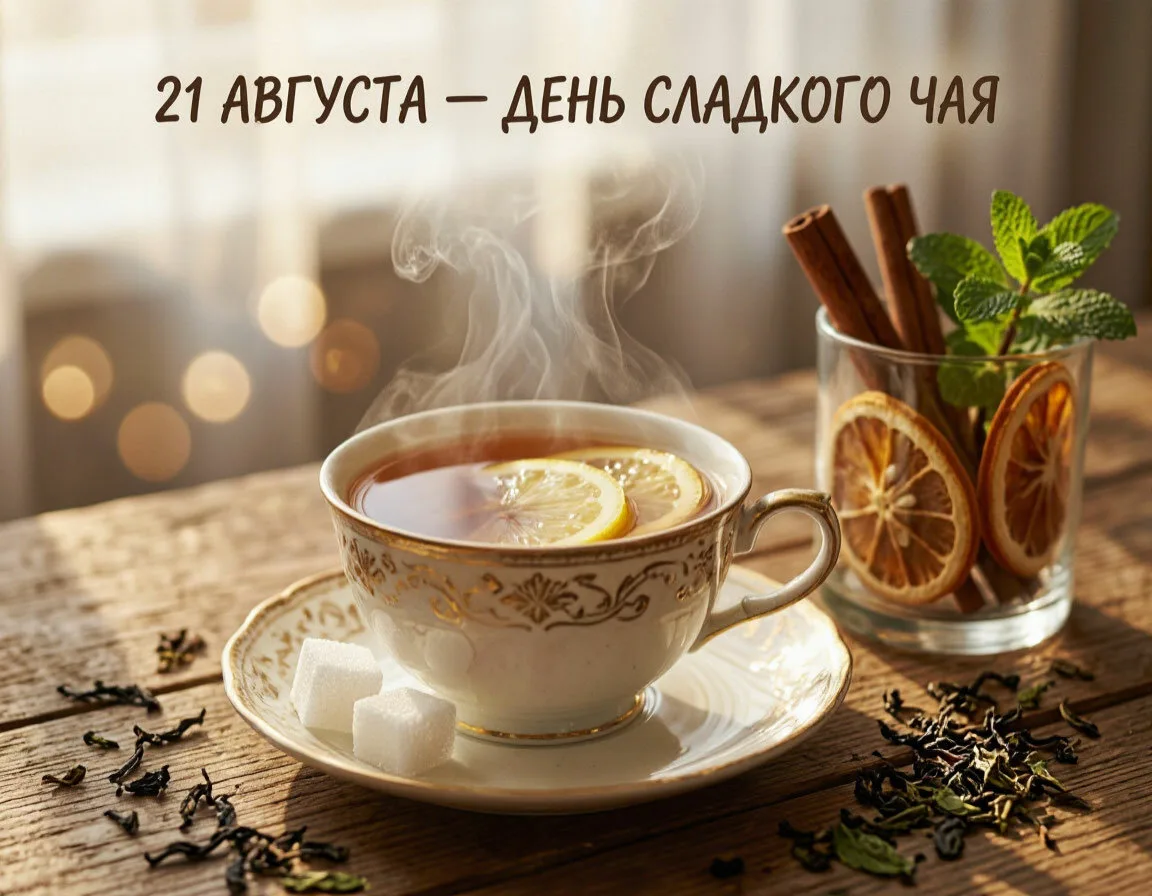 🍵21 августа - День сладкого чая! Празднуем с удовольствием и пользой