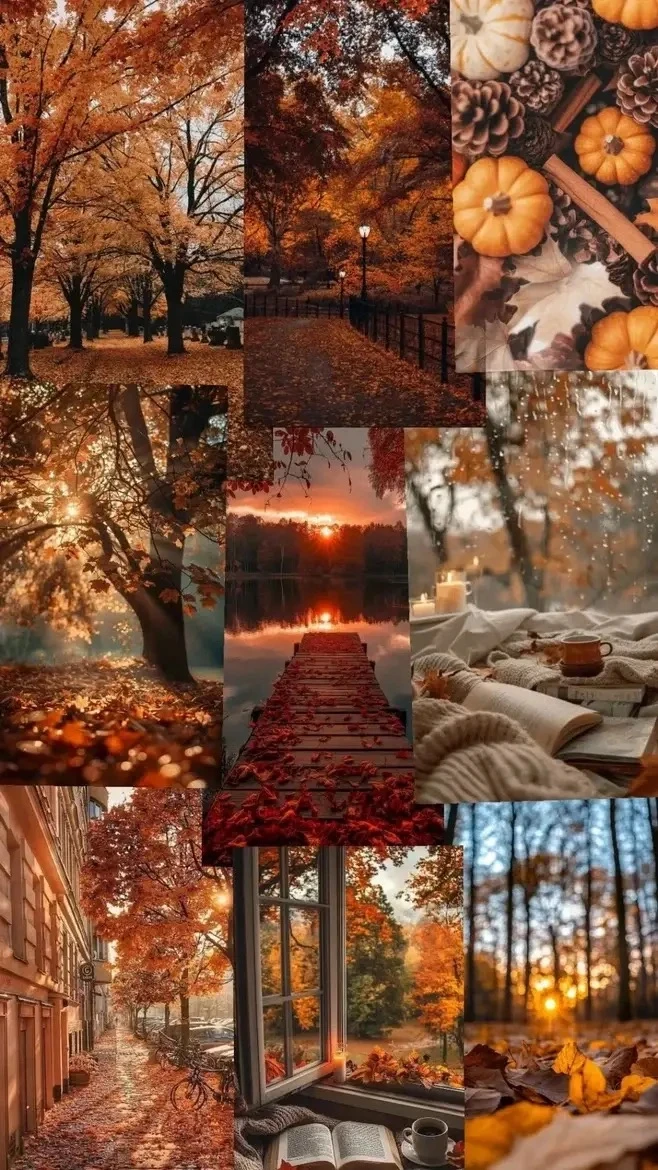 Обои в осенней эстетике 🍁