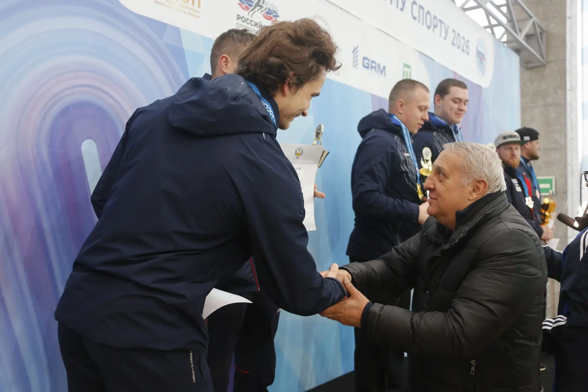 Чемпионат России 2026 🏆🇷🇺 Мужчины/двухместные сани, спринт  🥇Лев Романов/Владислав Веремеенко, Пермс