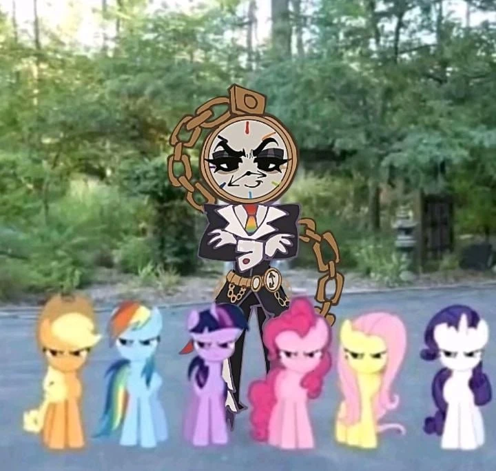 День мемов мир денди х My little Pony?