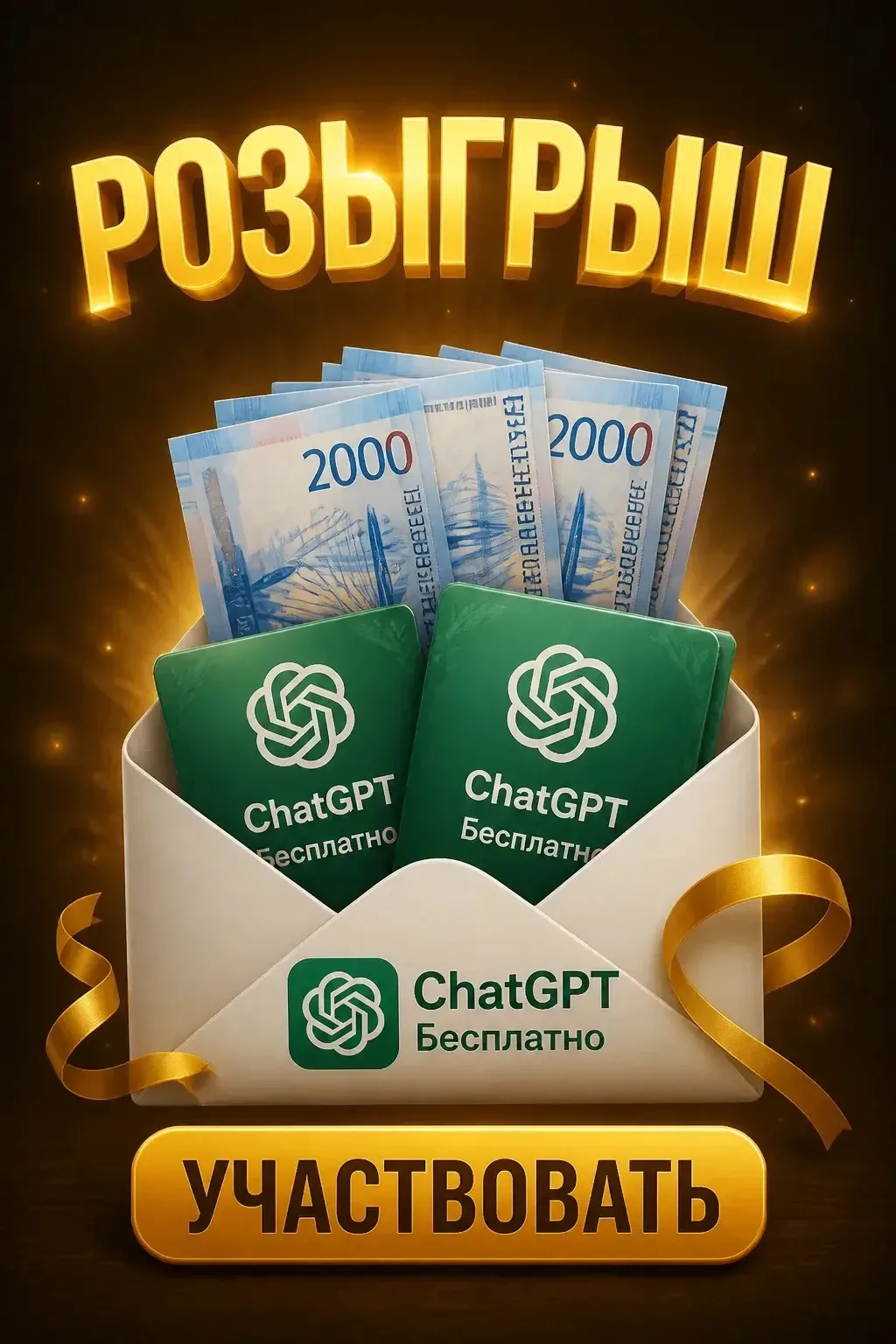 🎉 💶Деньги или ChatGPT