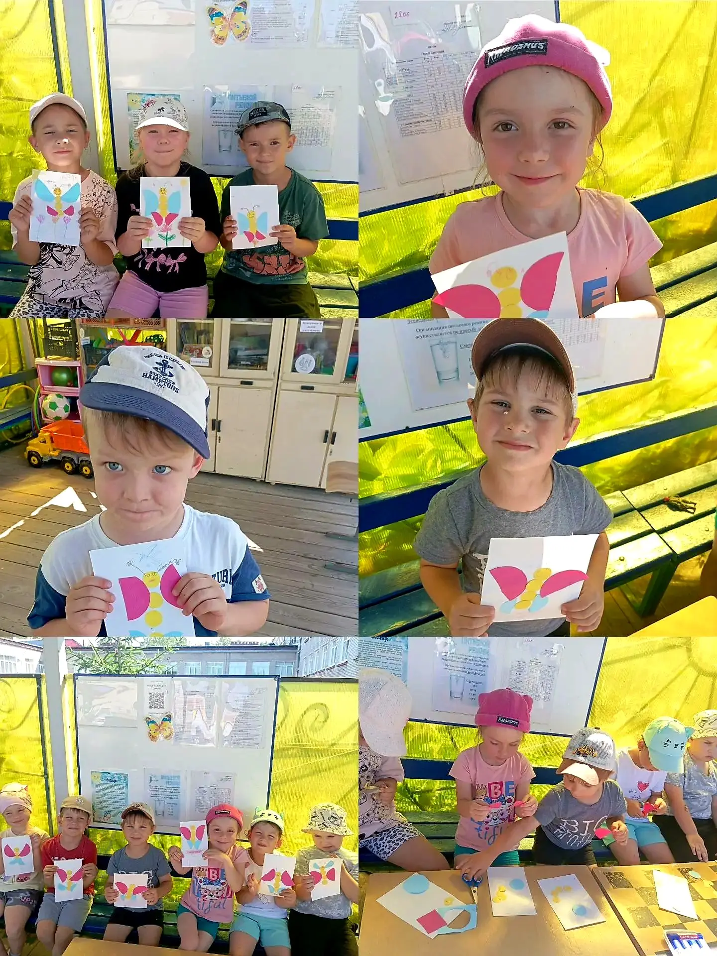 Летний день в детском саду выдался ярким и солнечным! Ребята решили поймать частичку ле...