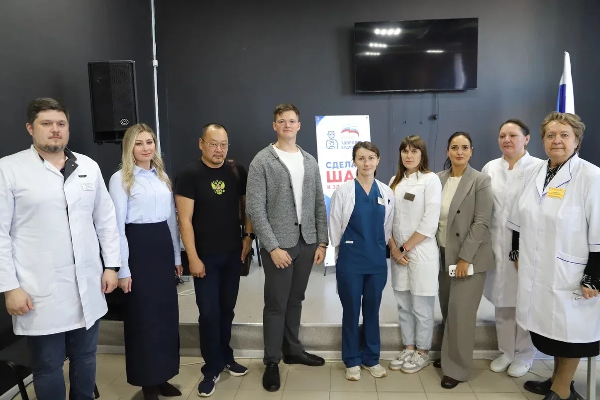 В посёлке Дубна в рамках федерального партийного проекта «Здоровое будущее» состоялось ...