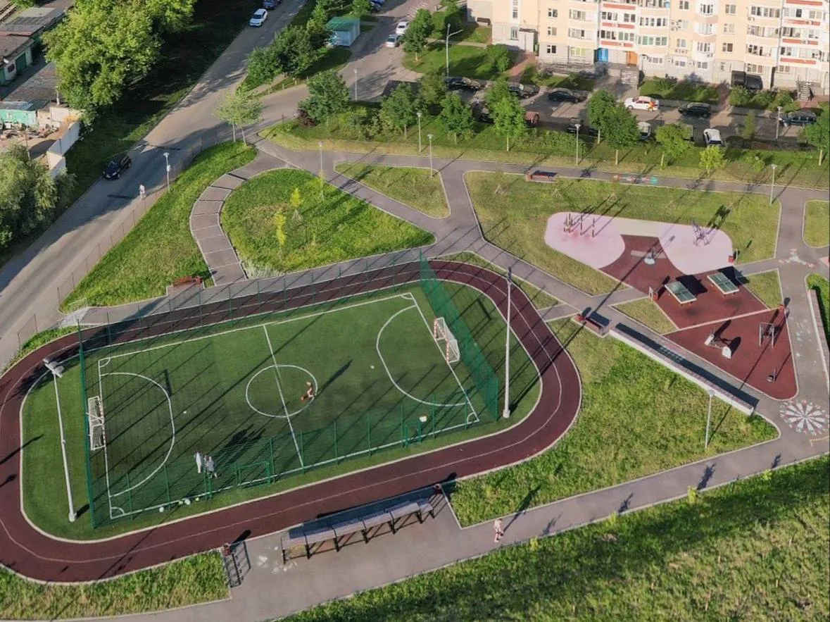 ⚽ Футбольная площадка в Юрловском проезде