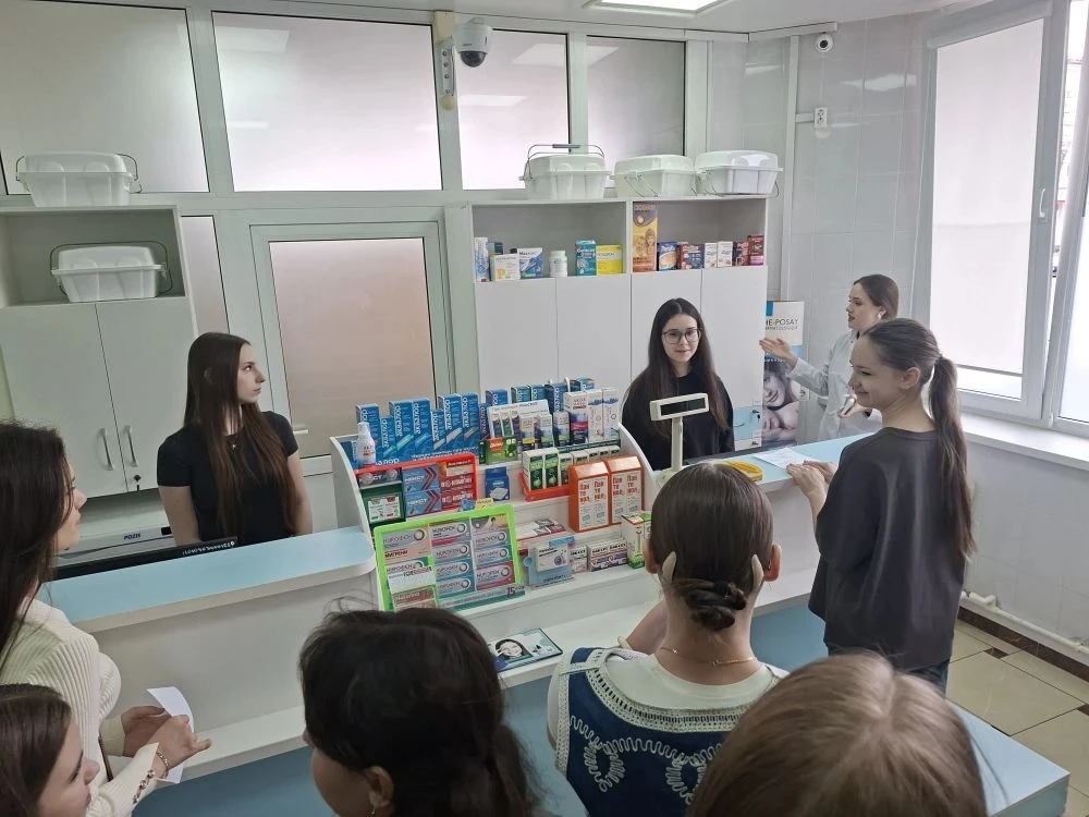 📚 Наши десятиклассники в Кубанском государственном медицинском университете ✨  В рамках профориентац