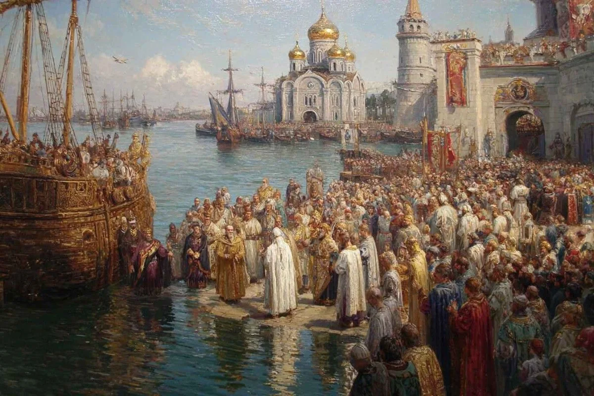 Вопрос: Как называют князя Владимира в церковной традиции за его роль в христианизации Руси?

👍 Бла