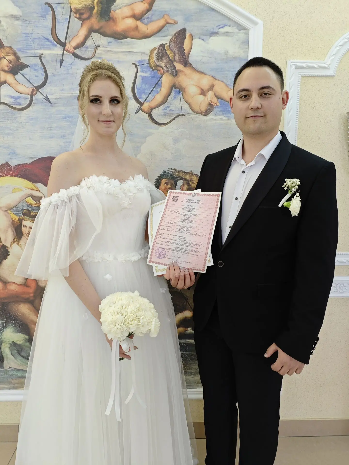 👰🤵26.08.26 в отделе ЗАГС № 1 по городу Барнаулу прошли торжественные регистрации браков