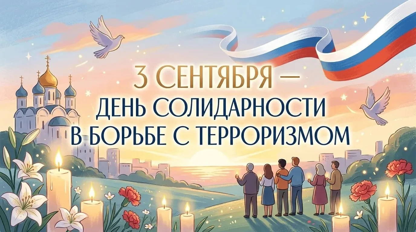 3 сентября — День солидарности в борьбе с терроризмом.
