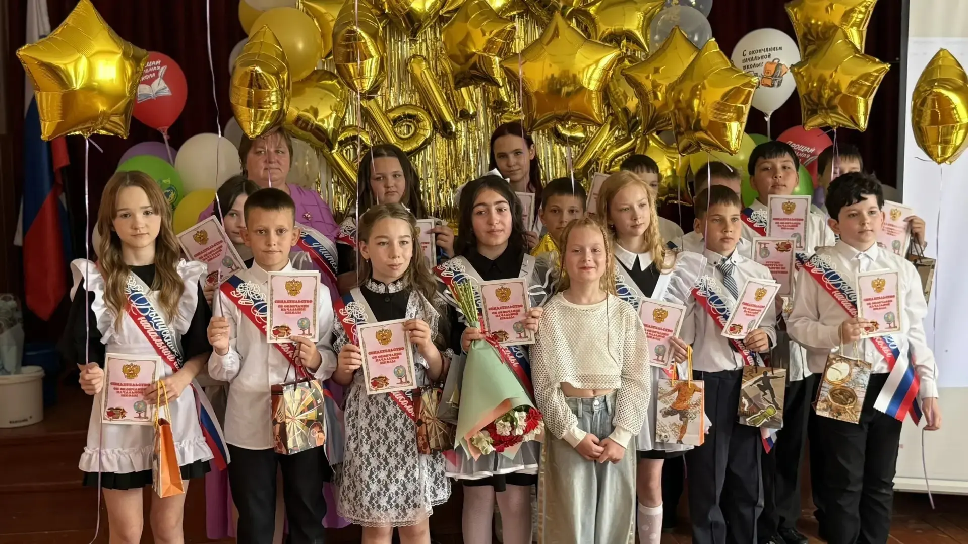 ‼️Выпускной в начальной школе прошел в 4 А классе‼️