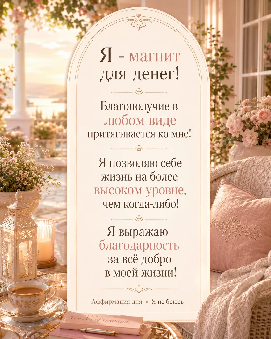 🧡 – принимаю!

✨Я не боюсь✨