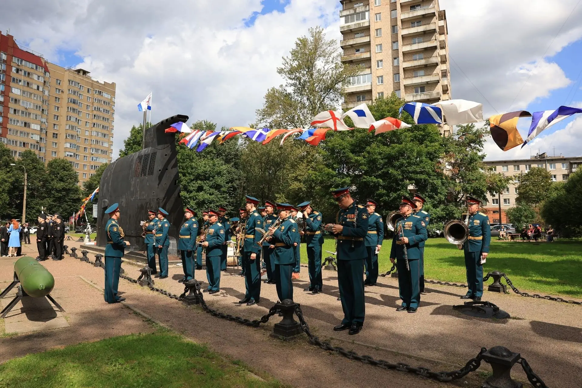 Сегодня посетил праздничные мероприятия в Музее истории подводных сил России имени А. И...