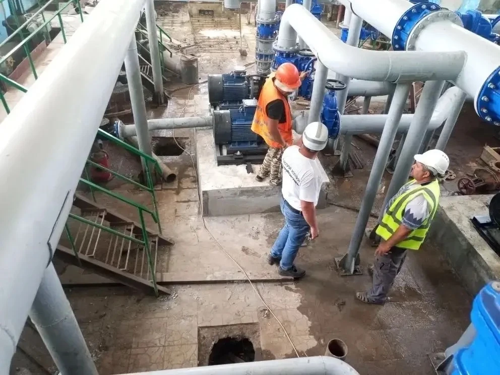 🏗️ Обновление водозабора Усмани: промежуточные итоги.