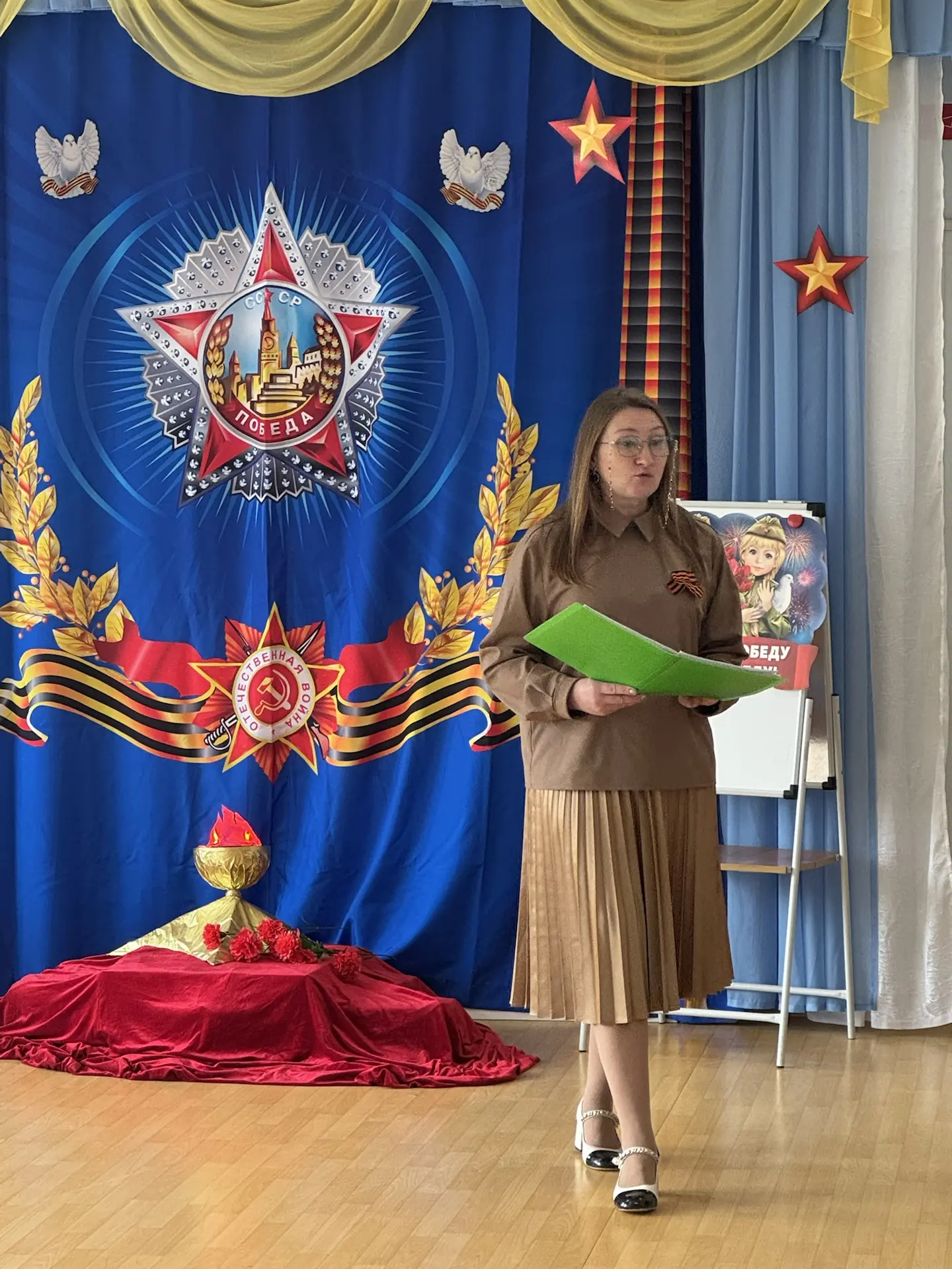 В преддверии великого  праздника в нашем детском саду состоялось торжественное мероприятие. С утра 8