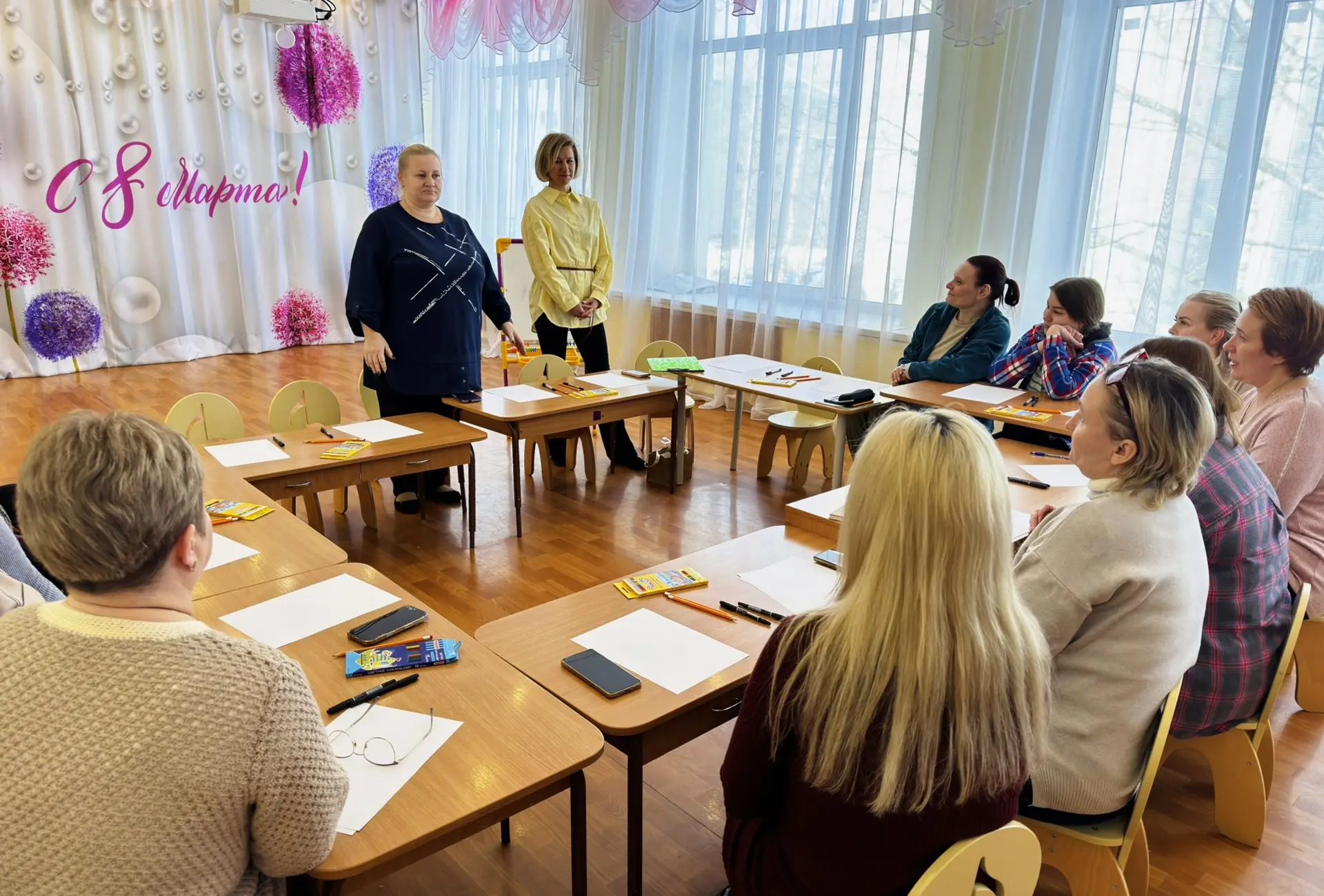 💁‍♀️ Сегодня в нашем детском саду прошёл семинар для педагогов «Нейролингвистические методы в работ